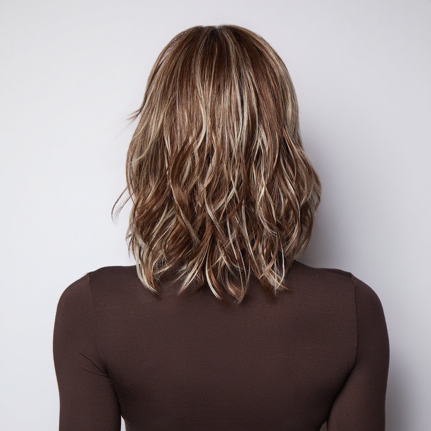 Loryn back view Shown in Snowy Umber-R