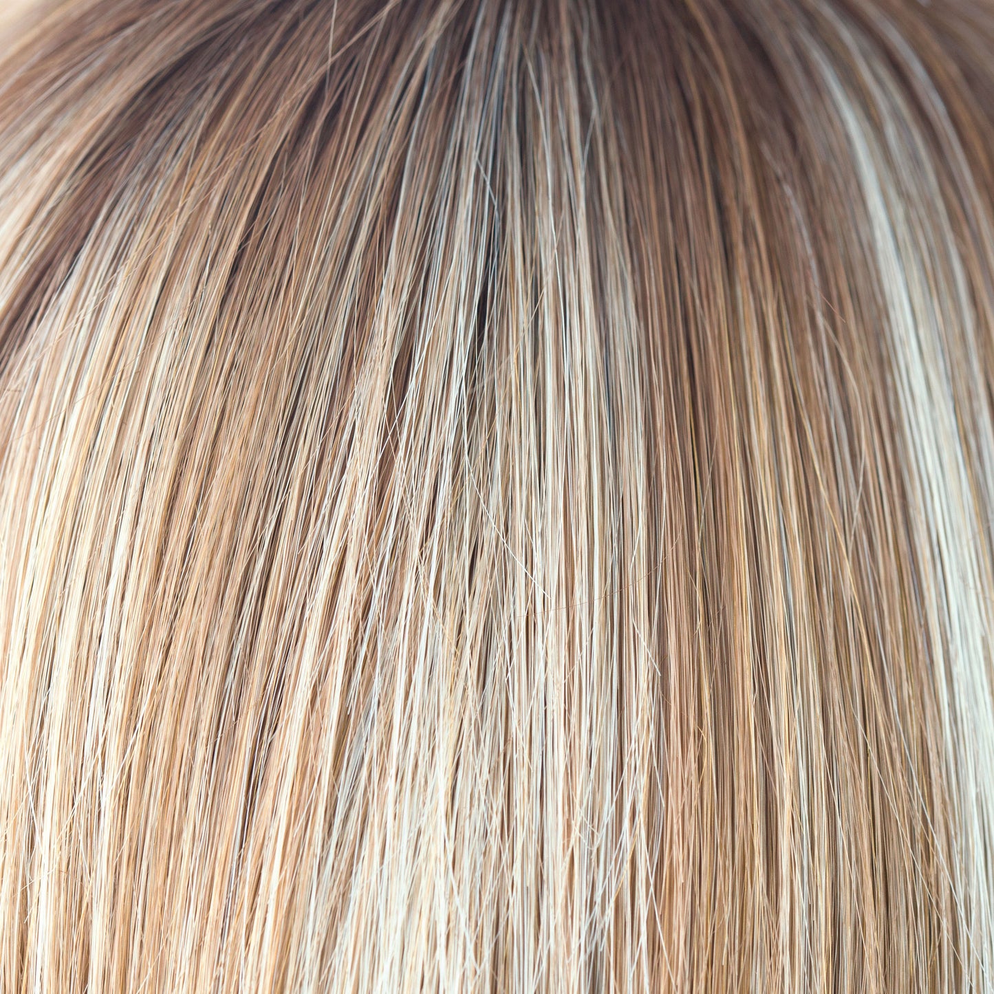 Nutmeg – F | Rooted Dark with Honey Brown base with Platinum Blonde highlight
