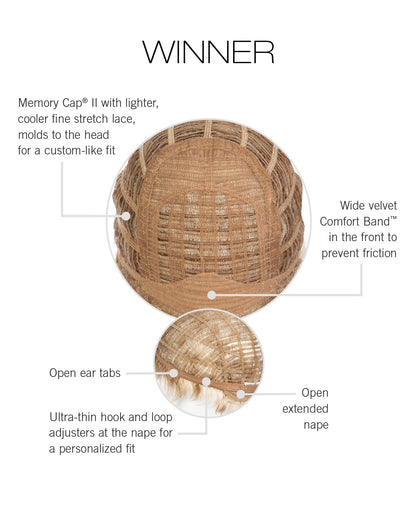 WINNER ULTRA PETITE Cap Construction