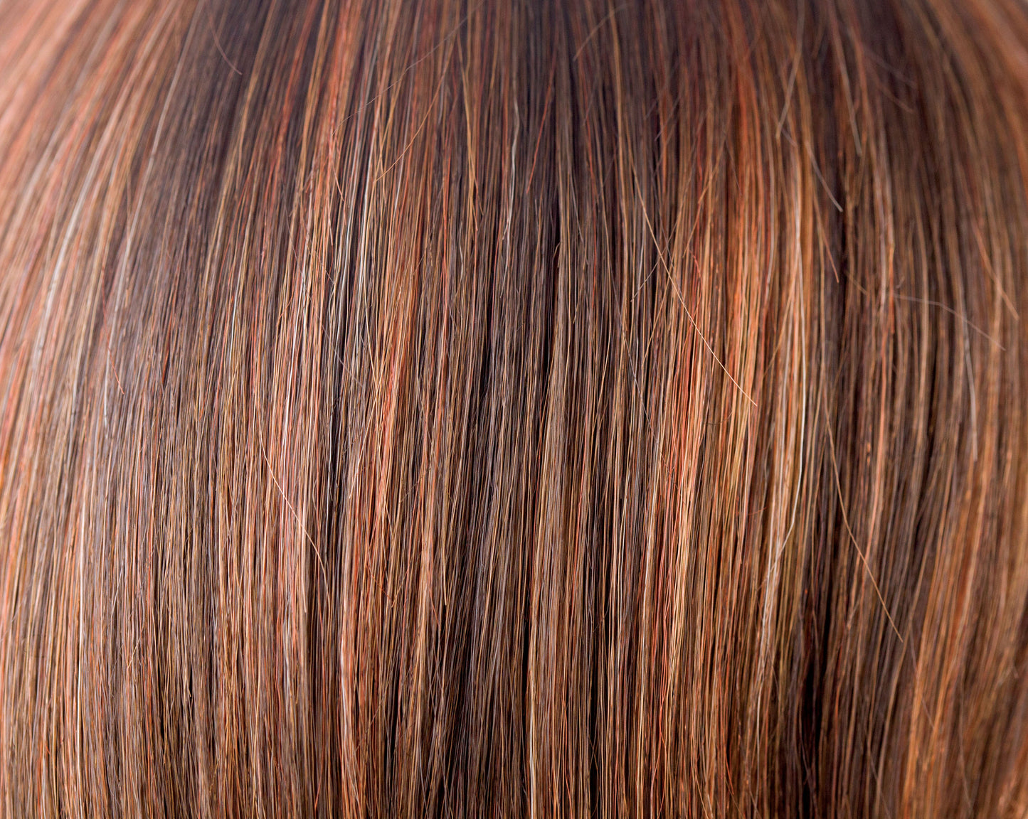 Ginger-H | Medium Brown and Light Auburn highlight